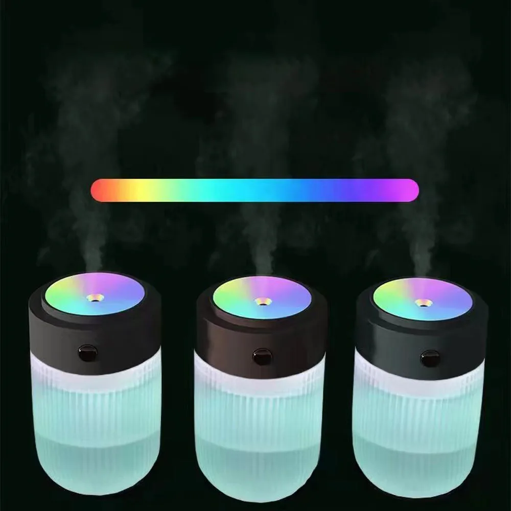 Mini Umidificador de Ar Portátil USB com 7 Cores de LED - Imagem 6