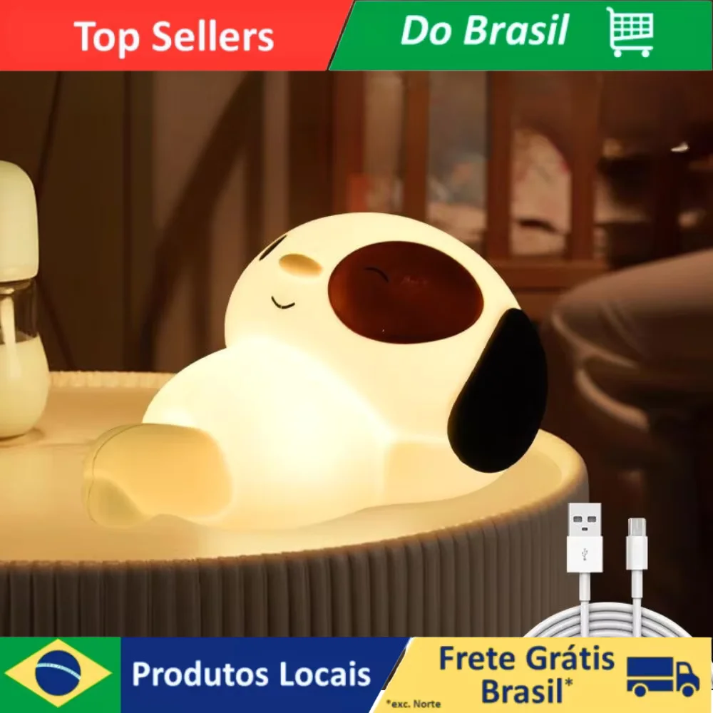 Luminária Cachorro Amigo - Seu Novo Companheiro de Quarto - Imagem 2