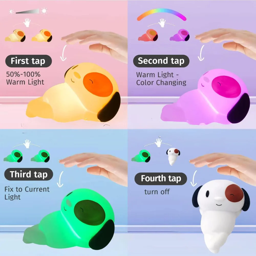 Luminária Cachorro Amigo - Seu Novo Companheiro de Quarto - Imagem 6