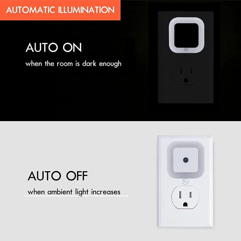 Luz Noturna LED com Sensor Automático - Imagem 6