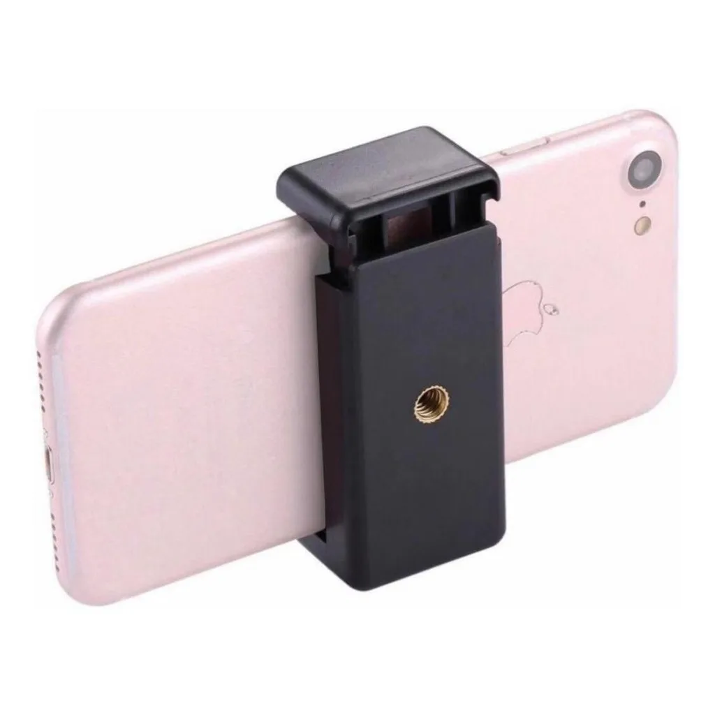 Adaptador de Tripé Universal para Celular (Rosca Padrão 1/4) - Imagem 5
